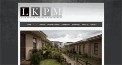 Desktop Screenshot of lkpm.co.za